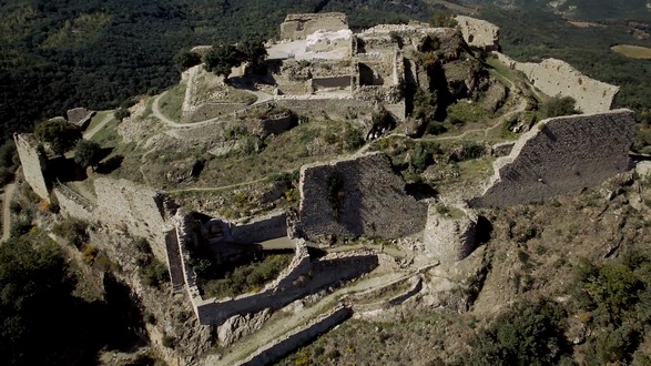 château cathare de Termes, Aude, occitanie